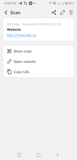 QR & Barcode Scnner Screen 3