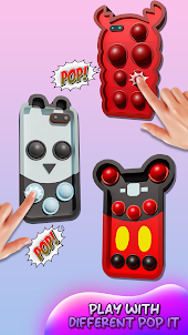 Pop It Phone Case DIY Fidgets