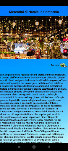Mercatini di Natale Italia Screen 2
