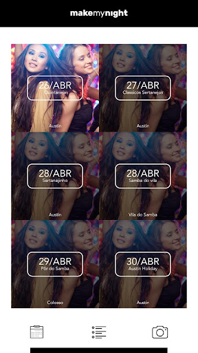 MakeMyNight Screen 3