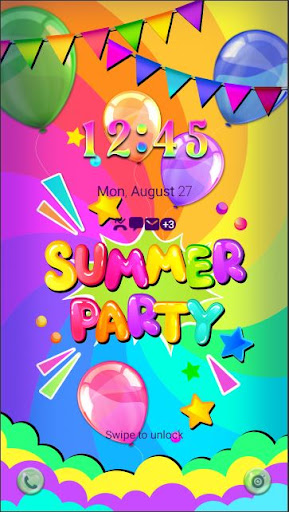Summer Party - Wallpaper Screen 2