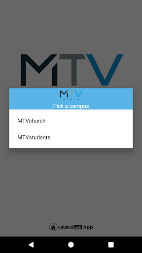 MTV Church App Screen 2