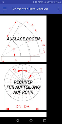Android application Vorrichter screenshort