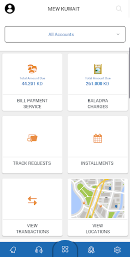 Android application MEW-PAY screenshort