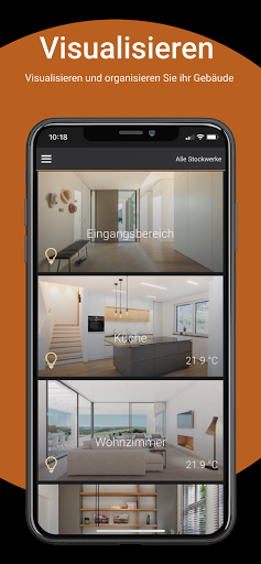 Android application domolink connect 2 screenshort
