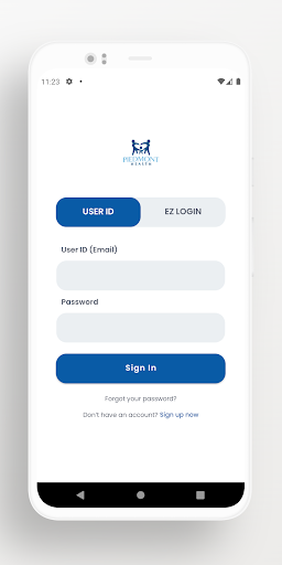 Android application Piedmont Health screenshort