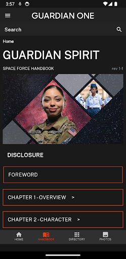 USSF Guardian One Screen 2