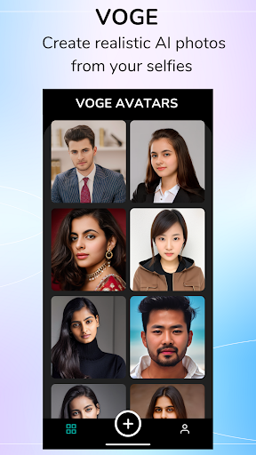 Android application VOGE : AI Avatar Generator screenshort