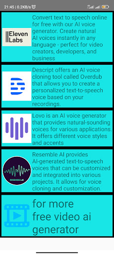Android application AI tools screenshort