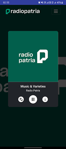 Radio Patria Screen 2