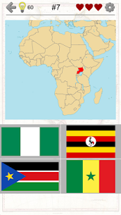 African Countries - Flags and Maps of Africa Quiz