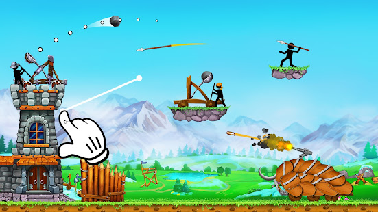 Catapulte 2: Defense Stickmen screenshots apk mod 2