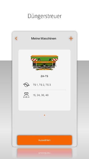 mySpreader Screen 2