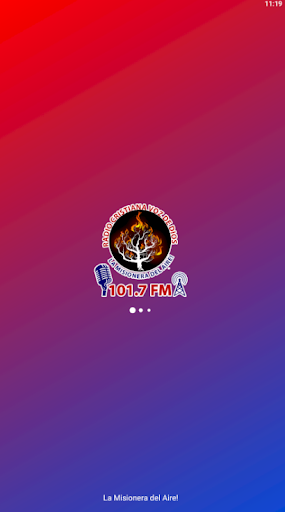 Android application Radio Voz de Dios 101.7 FM screenshort