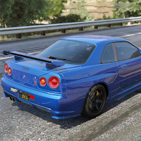 GT-R 34 Drift & Park Simulator