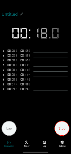 Android application Time-Set: Save,Load,Async,Sync screenshort