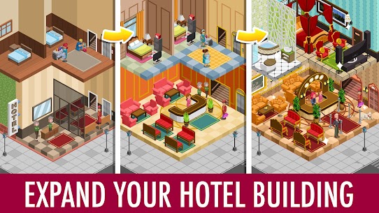 Hotel Tycoon Empire MOD APK :Idle game (Free Shopping) Download 5