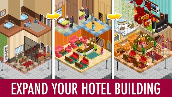 Hotel Tycoon Empire: Idle game Screenshot