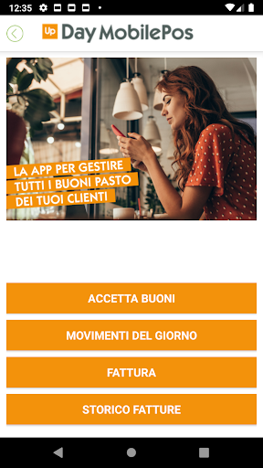 Android application POS Up Day screenshort