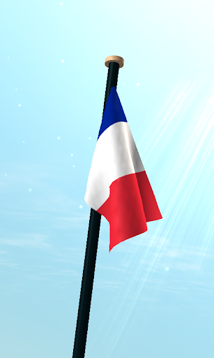 Wallis and Futuna Flag 3D Screen 3