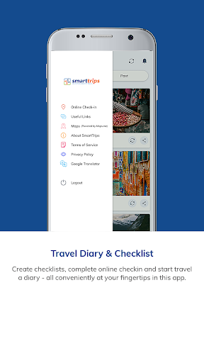 Android application SmartTrips screenshort