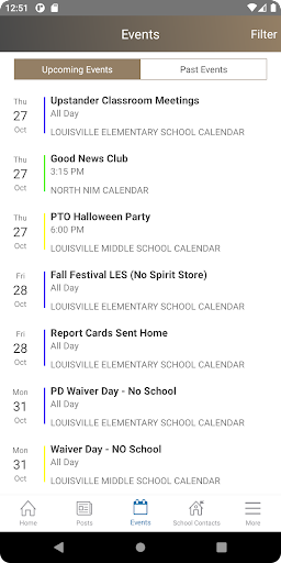 Louisville City School Dist. Screen 3