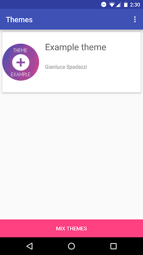 Android application Example Theme - IPG Theme screenshort