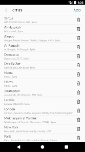 Screenshot 4 Clima Siria android