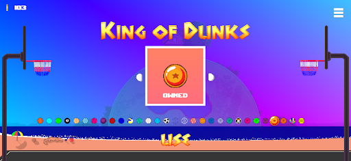Basketball Game King of Dunks