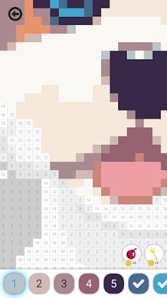 Pixely: Color Art by Number - Screenshot 1