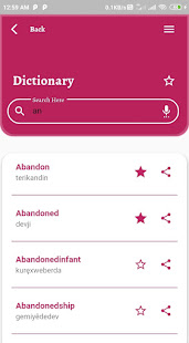 English To Kurdish Dictionary 1.0.0 APK screenshots 6