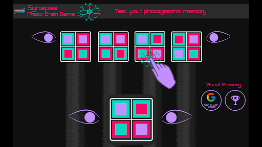 Android application Synapse - Photo Brain Game screenshort