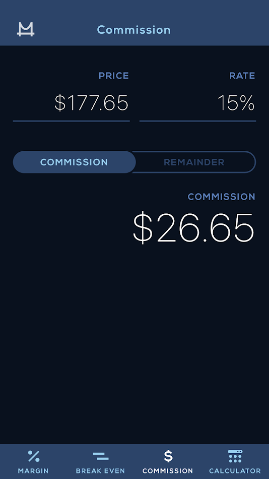 #7. Marcus Lemonis Margin Calculat (Android) 由: Renowne, LLC