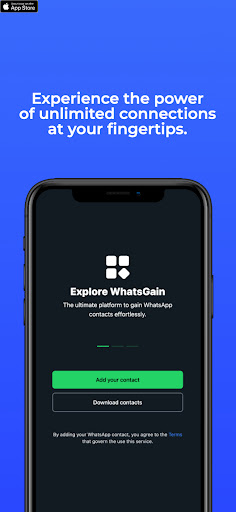 Android application WhatsGain – More Status views screenshort