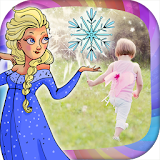 Your photo & frozen princesses icon