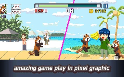 Maldives Friends : Pixel Flappy Fighter Screenshot