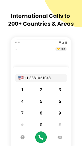 Hangout Voice - Global Calls Screen 2