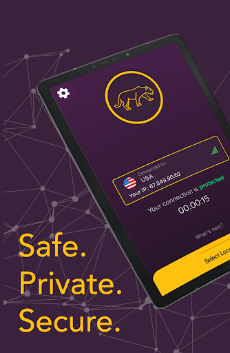 Screenshot of VPN Panther: Express & Secure