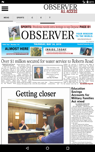 Observer All Access Screen 2