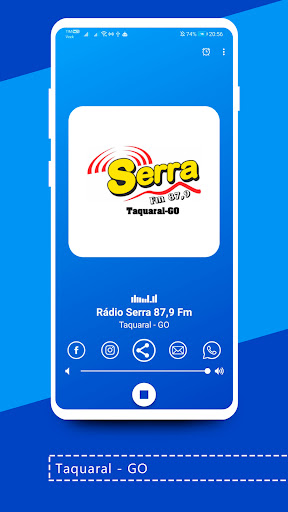 Rádio Serra 87,9 Fm Screen 2