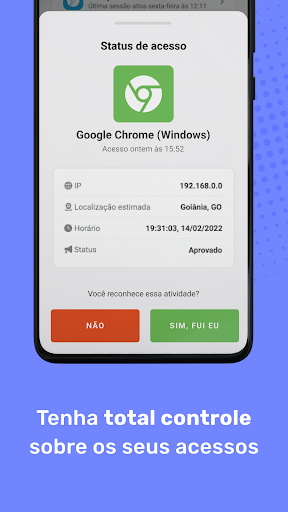 BaladAPP Autenticador Screen 2