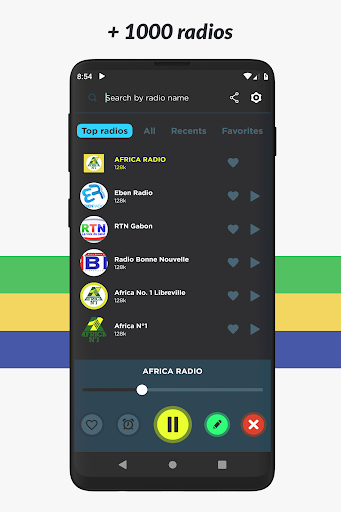 Radio Gabon FM online Screenshot 4 - AppWisp.com