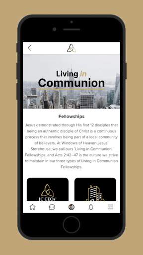 Communion Fellowships Screen 3