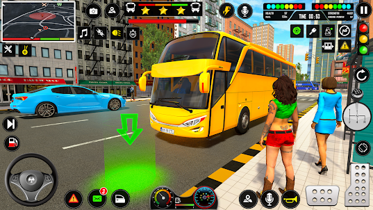 Jogo Simulador de ônibus 3d