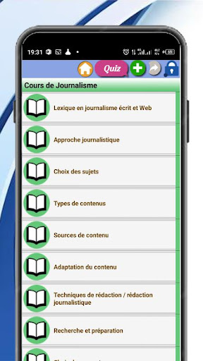 Cours de Journalisme Screen 3