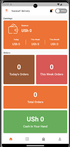 Kaxmart Delivery Screen 2