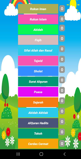 Quiz  Lagu Anak Muslim