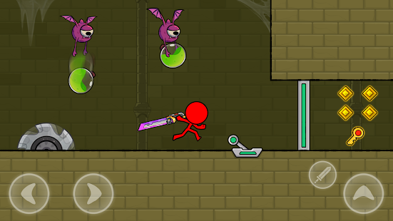 Red Stickman : Animation vs Stickman Fighting Screenshot