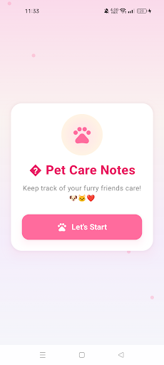 Pet Care Notes