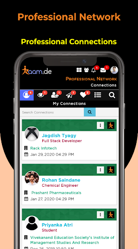 Kaam De: Job Search, Find Work Screen 3